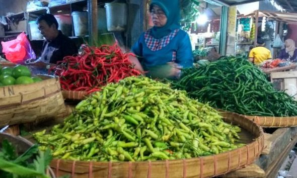 Di Rembang, Harga Cabai Rawit Naik, Merah Turun