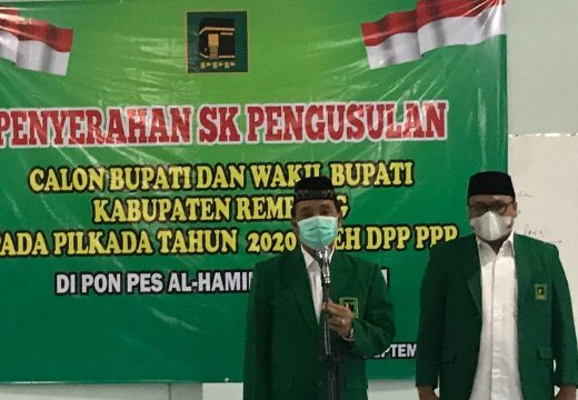 PPP Resmi Usung Pasangan Hafidz-Hanies di Pilkada Rembang 2020